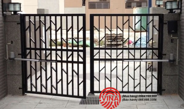 Cổng mở cánh tay đòn là gì?