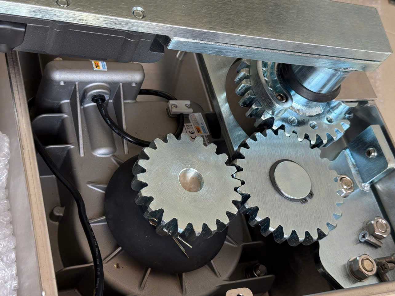 Chi tiết motor âm sàn TMT Hermit - Đài Loan (Bộ KIT cho góc mở 180 độ)